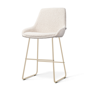 Nolon Nino-Isa barkruk bouclé beige – beige onderstel – 65 cm Nolon Nino-Isa barkruk bouclé beige – beige onderstel – 65 cm