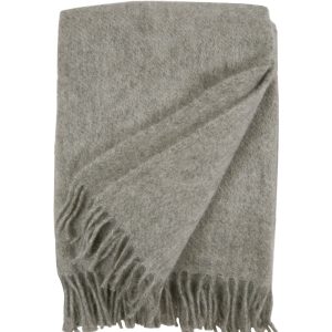 Klippan 100% wollen deken – Gotland – grey- 130x200cm