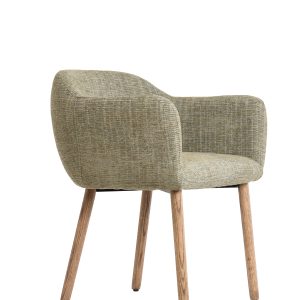 Light & Living eetkamerstoel BLAINE – 56×62.5×76.5cm – groen – Set van Light & Living eetkamerstoel BLAINE – 56×62.5×76.5cm – groen – Set van
