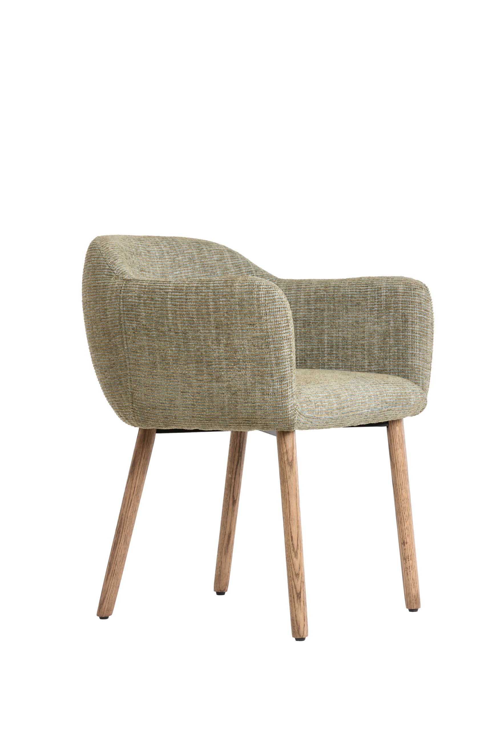 Light & Living eetkamerstoel BLAINE - 56x62.5x76.5cm - groen - Set van