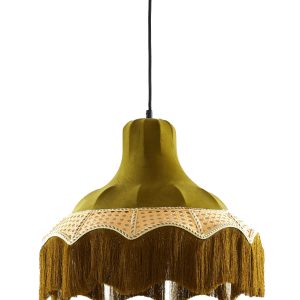 Light & Living hanglamp MIZIA – groen – Ø40×35.5cm Light & Living hanglamp MIZIA – groen – Ø40×35.5cm