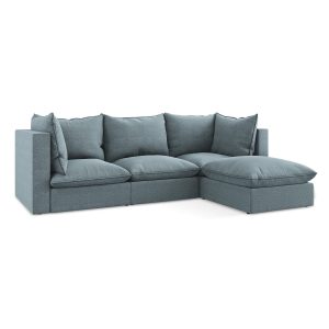 LaMiaSofa hoekbank rechts Ravenna – bouclé – jeans – 255x165x77 LaMiaSofa hoekbank rechts Ravenna – bouclé – jeans – 255x165x77