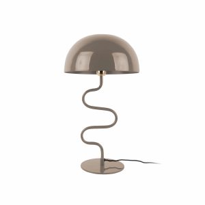 Leitmotiv tafellamp Twist – grijs – 31x31x54cm – Paddenstoellamp Leitmotiv tafellamp Twist – grijs – 31x31x54cm – Paddenstoellamp