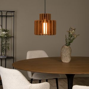 Lucide hanglamp ROLLO – 1xE27 – Terracotta Lucide hanglamp ROLLO – 1xE27 – Terracotta