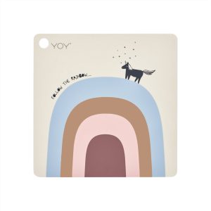 OYOY Tafelmatten Rainbow – silicone OYOY Tafelmatten Rainbow – silicone