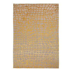 Louis De Poortere vloerkleed Yellow Scarab – geel – 80x150cm Louis De Poortere vloerkleed Yellow Scarab – geel – 80x150cm