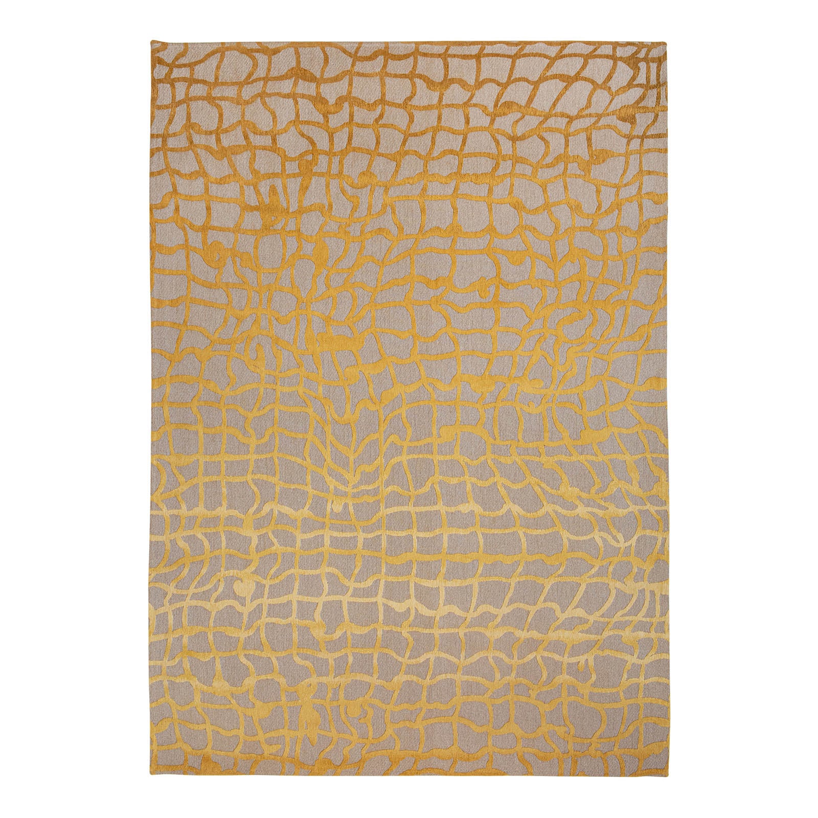 Louis De Poortere vloerkleed Yellow Scarab - geel - 200x280cm