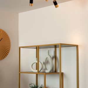 Lucide plafonnière JUBEL – Geïntegreerde LED – Mat Goud / Messing Lucide plafonnière JUBEL – Geïntegreerde LED – Mat Goud / Messing