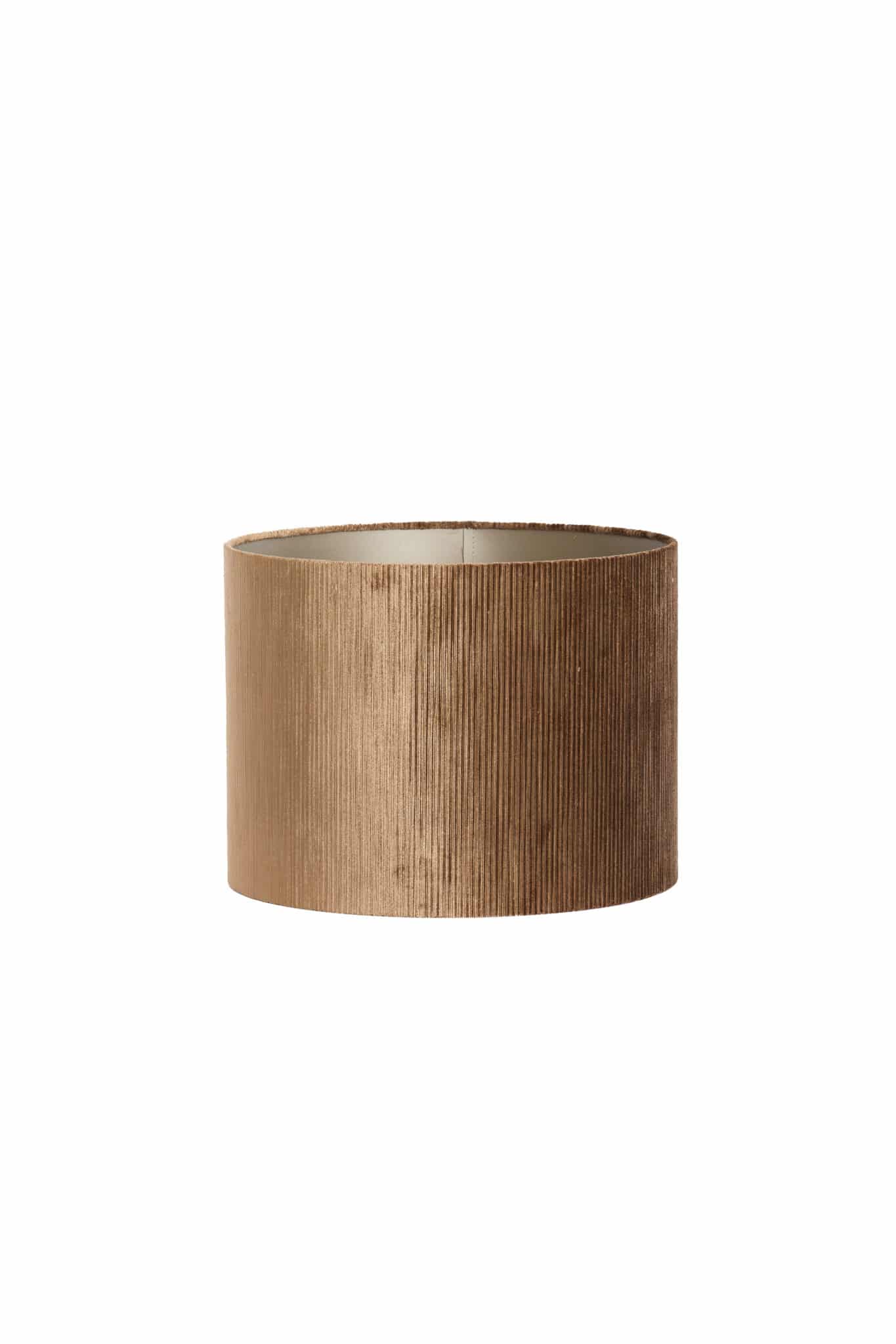Light & Living lampenkap Flair - bruin - 25x25x18cm