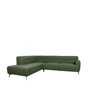 LABEL51 Hoekbank Bolzano Links – Donkergroen Bouclé – 270x227x80cm LABEL51 Hoekbank Bolzano Links – Donkergroen Bouclé – 270x227x80cm