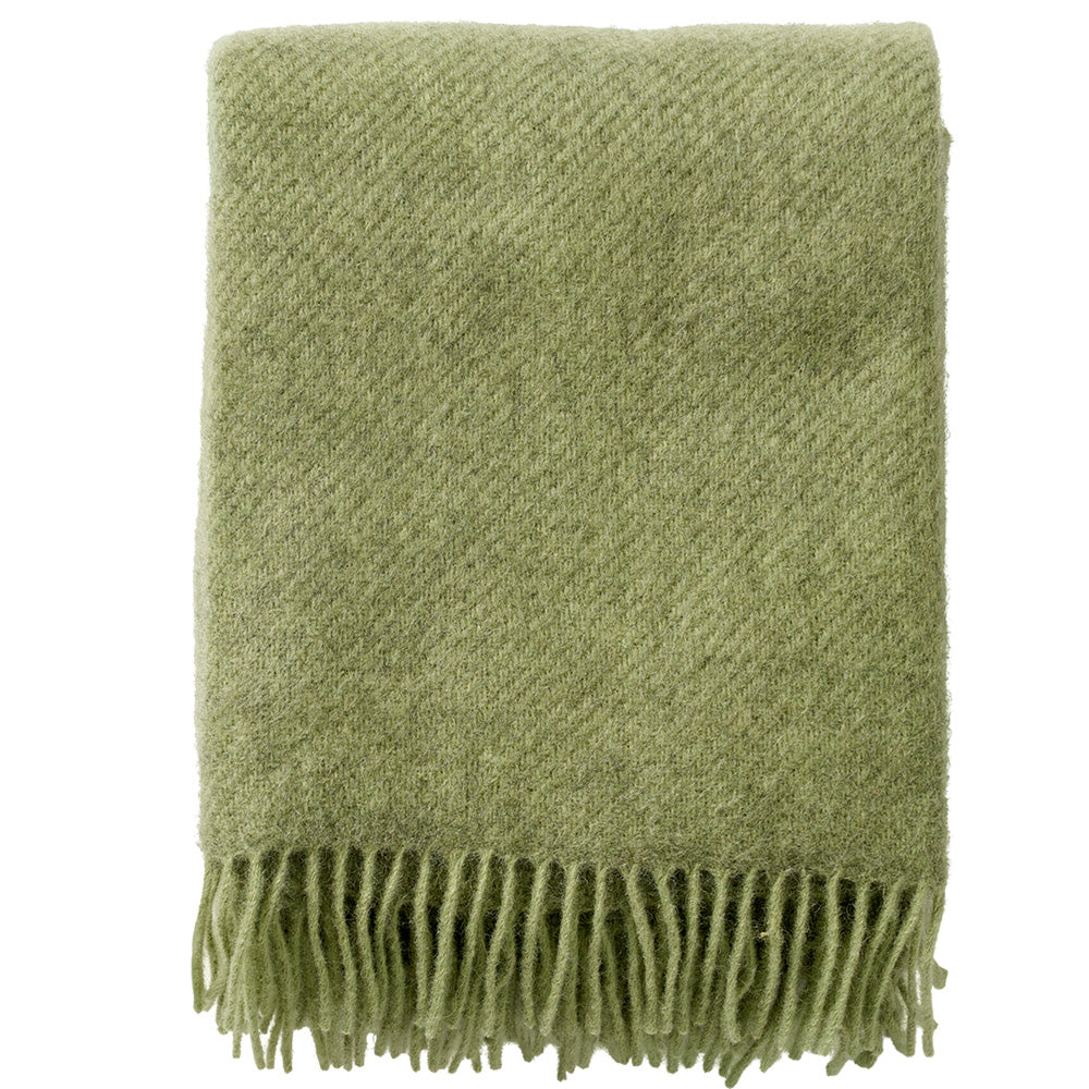 Klippan 100% wollen deken - Gotland - pear- 130x200cm