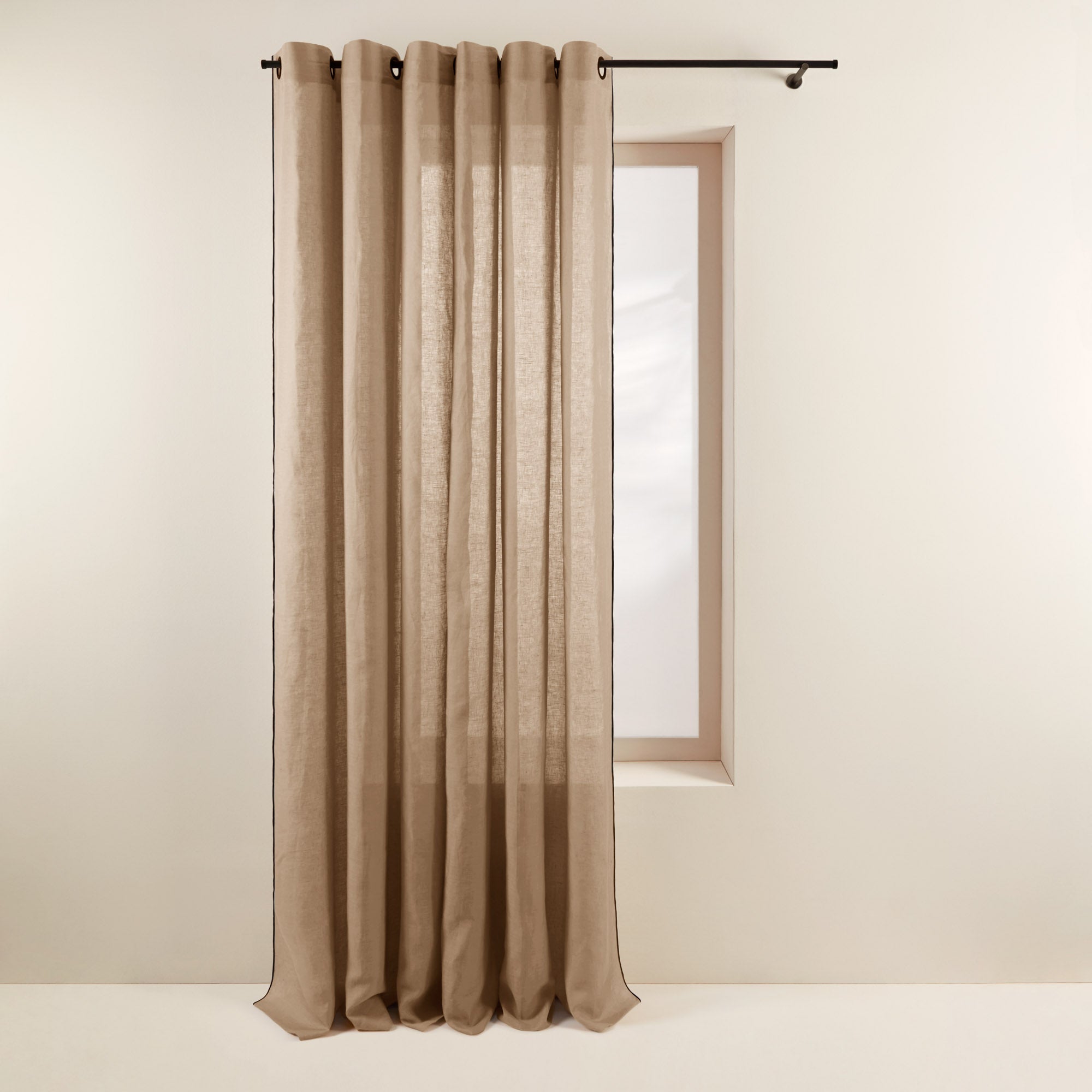 Madura Gordijn Carlina zandhommel en zwarte hommel 140x350 cm
