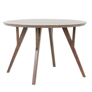 Light & Living eettafel QUENZA – Ø140x76cm – bruin Light & Living eettafel QUENZA – Ø140x76cm – bruin