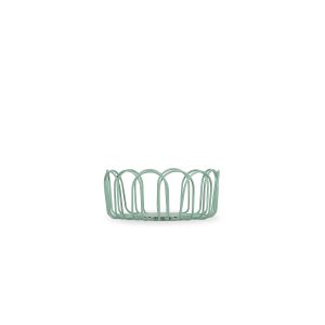 Ona – Draadmand 16xH7cm groen Flores