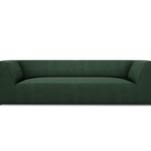 Micadoni Bank Ruby 3-zits, structurele stof, groente – 93x232x69cm Micadoni Bank Ruby 3-zits, structurele stof, groente – 93x232x69cm