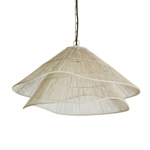 Light & Living hanglamp ALAMEDA – wit – Ø56x31cm Light & Living hanglamp ALAMEDA – wit – Ø56x31cm