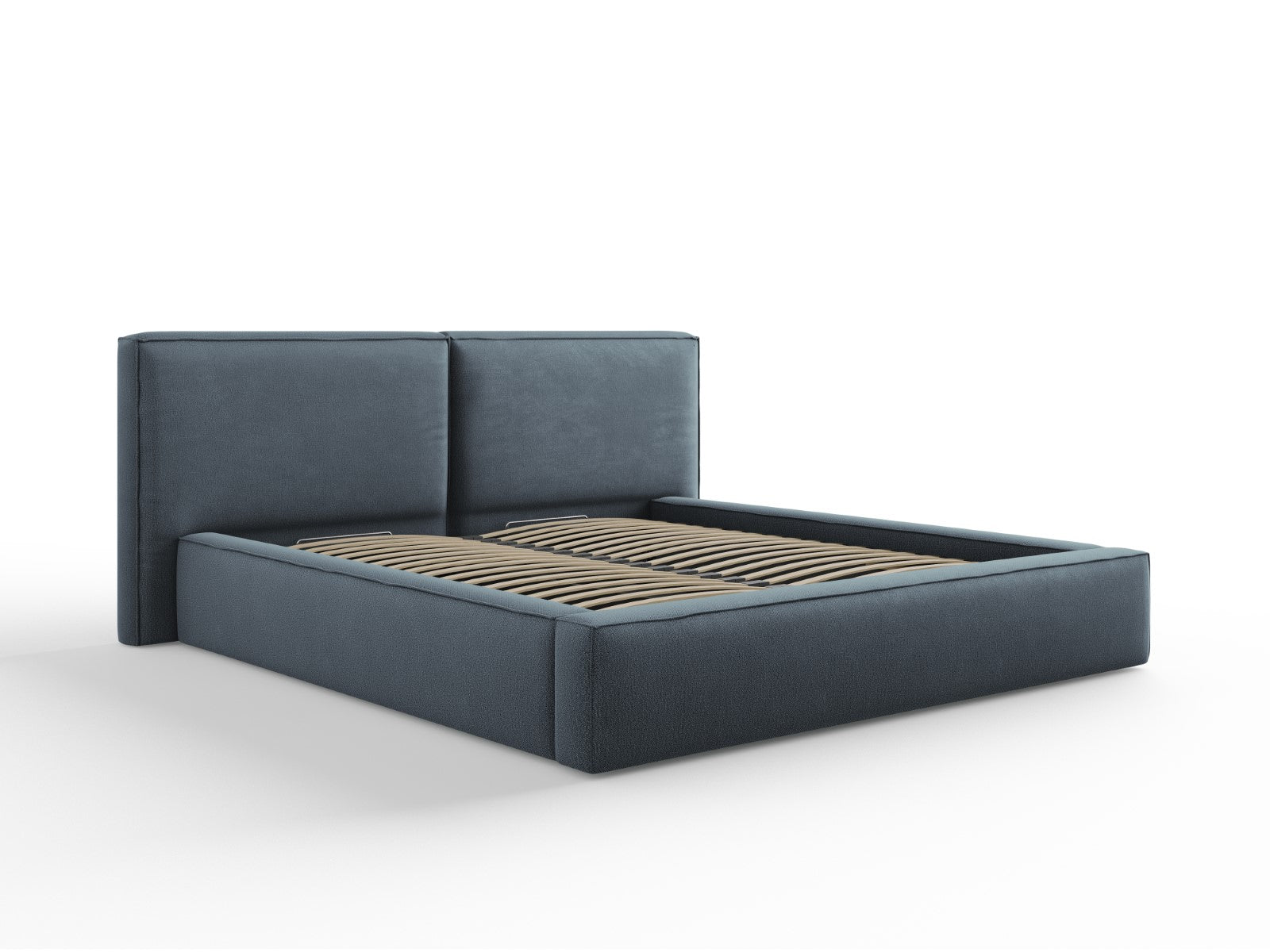 Micadoni Opbergbed met hoofdeinde Jodie 180x200cm, structurele stof, b