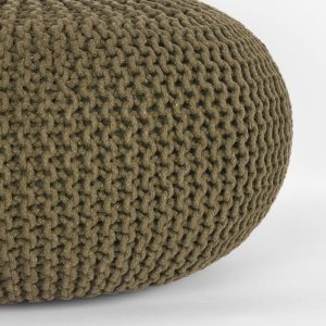 LABEL51 Poef Army – Groen Katoen – 70x70x35cm LABEL51 Poef Army – Groen Katoen – 70x70x35cm