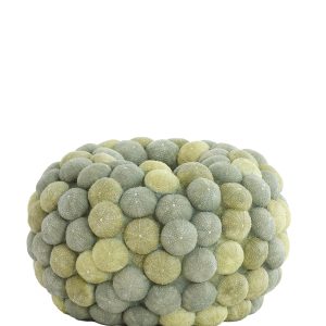 Light & Living vaas SEA URCHIN – Ø40×23.5cm – groen Light & Living vaas SEA URCHIN – Ø40×23.5cm – groen