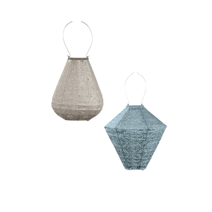 Lumiz solar lampion – hortensia set – 2 stuks Lumiz solar lampion – hortensia set – 2 stuks