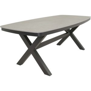 Lesli Living tuintafel Davos – grijs – 200x100cm Lesli Living tuintafel Davos – grijs – 200x100cm