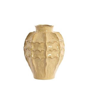 Light & Living vaas Loseto – bruin – Ø26cm Light & Living vaas Loseto – bruin – Ø26cm