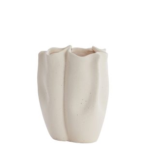 Light & Living vaas SANGULI – 28×27.5×36.5cm – wit Light & Living vaas SANGULI – 28×27.5×36.5cm – wit