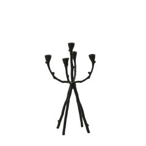 Light & Living kandelaar Ranica – zwart – 31x31x48cm Light & Living kandelaar Ranica – zwart – 31x31x48cm