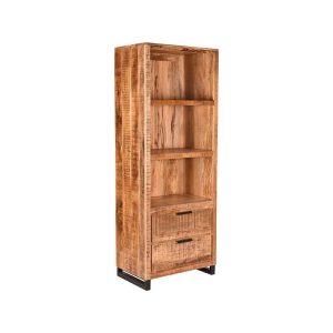 LABEL51 Boekenkast Glasgow – Bruin Mangohout – 70x45x185cm LABEL51 Boekenkast Glasgow – Bruin Mangohout – 70x45x185cm