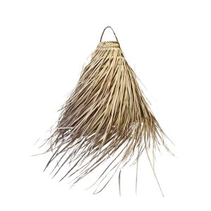 NOA MAY Hanglamp Fringe -naturel – palmblad – Ø 33 x h 33 cm NOA MAY Hanglamp Fringe -naturel – palmblad – Ø 33 x h 33 cm