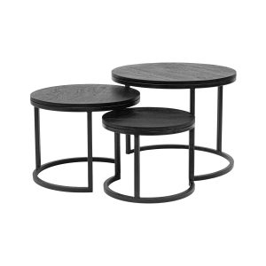 Kick salontafelset Dana – Zwart Kick salontafelset Dana – Zwart