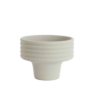Light & Living vaas Sylva – wit – Ø40cm Light & Living vaas Sylva – wit – Ø40cm