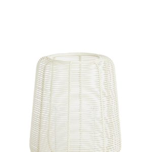 Light & Living windlicht ADETA – Ø18x21cm – wit