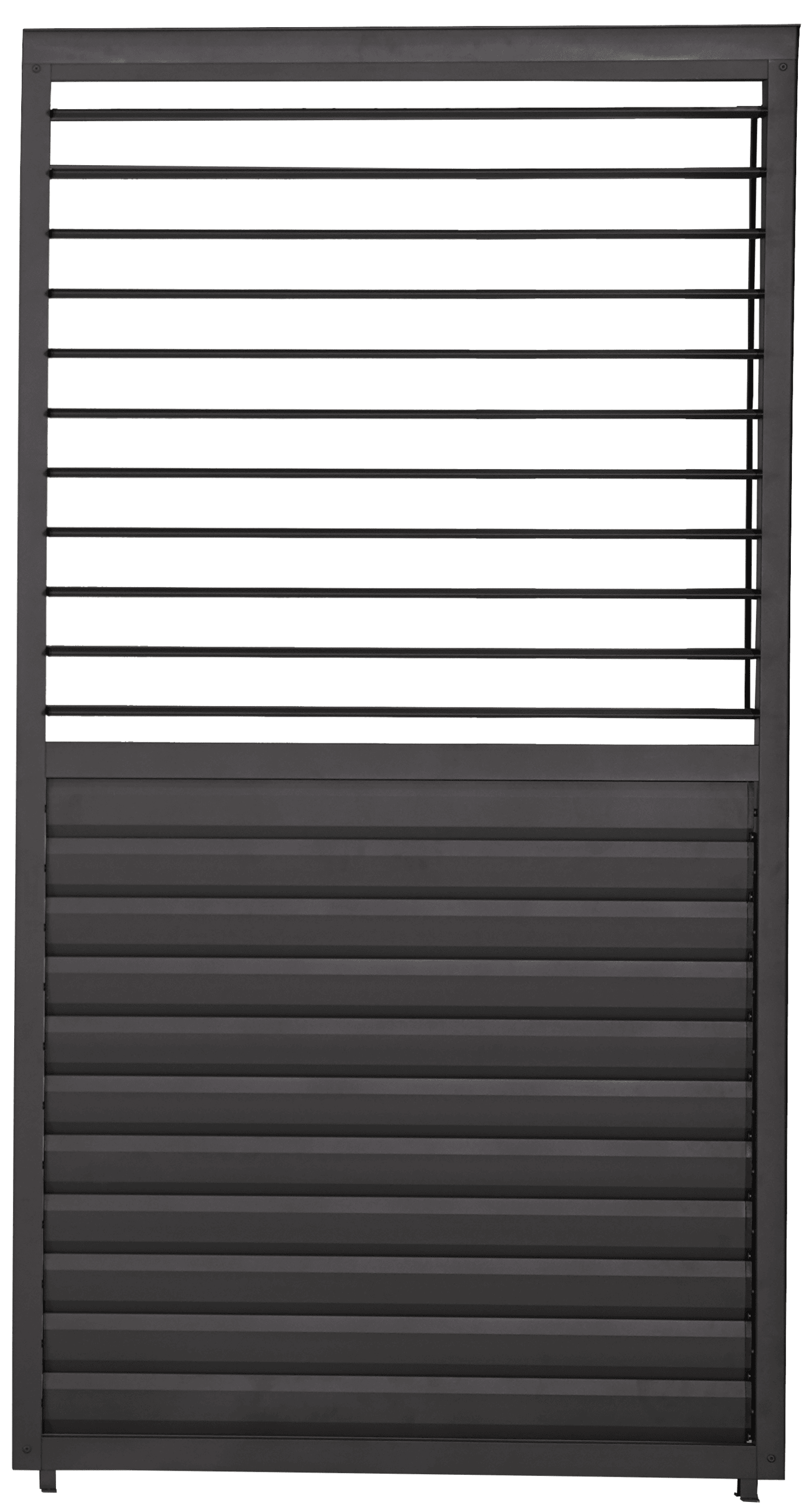 MIRADOR 111 Draaibare Lamellenwand 1,23m voor Deluxe Pergola's - Antra