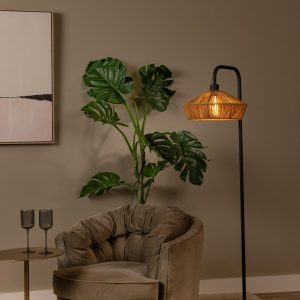 Lucide vloerlamp YUNKAI – 1xE27 – Naturel Lucide vloerlamp YUNKAI – 1xE27 – Naturel