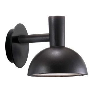 Nordlux Arki Wandlamp Buiten – Ø20cm – E27 – IP54 – Zwart Nordlux Arki Wandlamp Buiten – Ø20cm – E27 – IP54 – Zwart
