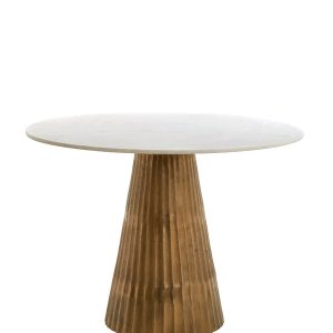 Light & Living tafel LEYDA – Ø100x78cm – wit Light & Living tafel LEYDA – Ø100x78cm – wit