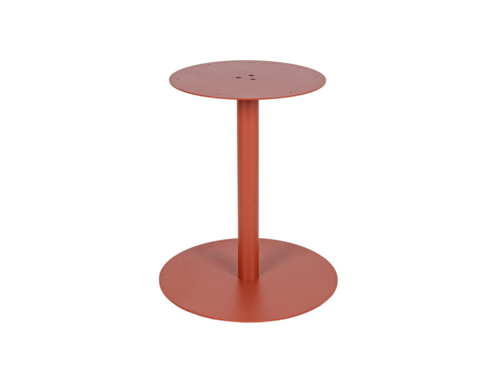 MaximaVida ronde metalen tafelpoot Portland roestbruin- extra zware 34