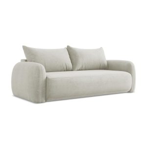 LaMiaSofa 3-zits slaapbank Amalfi – chenille stof – parel – 250x112x90 LaMiaSofa 3-zits slaapbank Amalfi – chenille stof – parel – 250x112x90