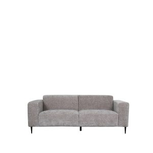 LABEL51 3-Zits Bank Eden – Grijs Stof – 207x87x78cm