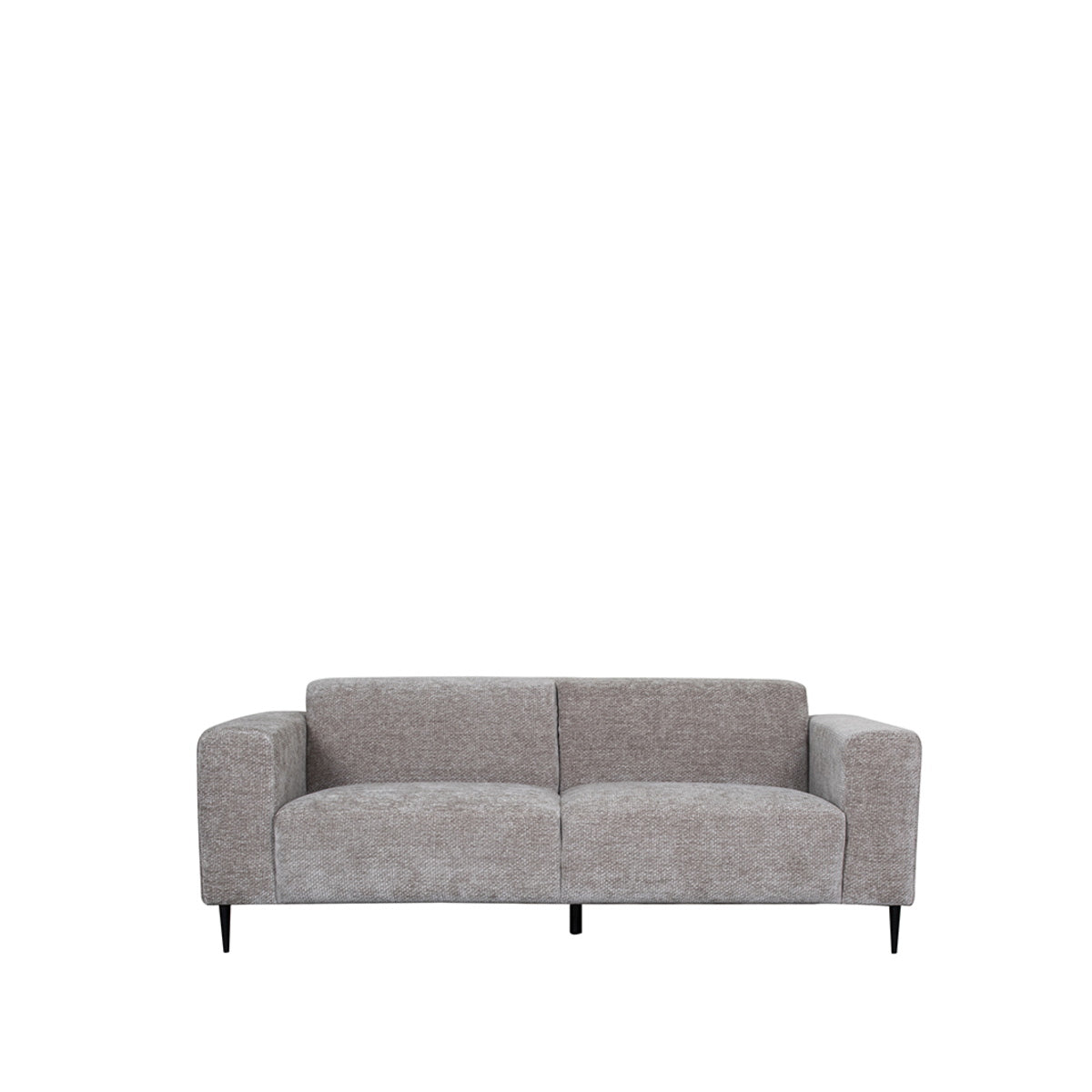LABEL51 3-Zits Bank Eden - Grijs Stof - 207x87x78cm