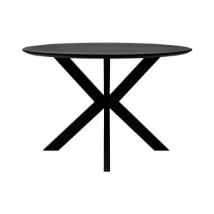 Kick eettafel Jake – 120cm – Zwart Kick eettafel Jake – 120cm – Zwart
