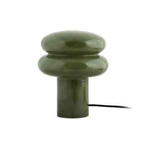Leitmotiv tafellamp Incesante Double Ring – groen – Ø20cm Leitmotiv tafellamp Incesante Double Ring – groen – Ø20cm