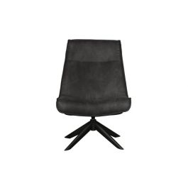 WOOOD Skyler Draaifauteuil Zwart
