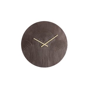 Light & Living klok Gwenna – bruin – Ø58cm Light & Living klok Gwenna – bruin – Ø58cm