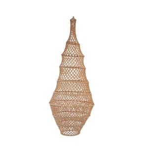 NOA MAY Hanglamp Numa – zand – viscose – Ø 40 cm / H 95 cm – fishnet d NOA MAY Hanglamp Numa – zand – viscose – Ø 40 cm / H 95 cm – fishnet d