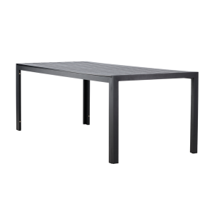 Nest outdoor Joas polywood tuin eettafel zwart – 205 x 90 cm Nest outdoor Joas polywood tuin eettafel zwart – 205 x 90 cm