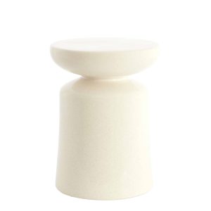 Light & Living bijzettafel Kotor – wit – Ø33.5cm Light & Living bijzettafel Kotor – wit – Ø33.5cm