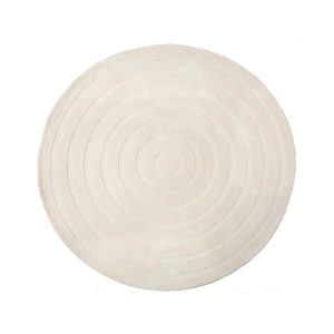LABEL51 Vloerkleed Agra – Ivoor Polyester – 150x150x2cm LABEL51 Vloerkleed Agra – Ivoor Polyester – 150x150x2cm