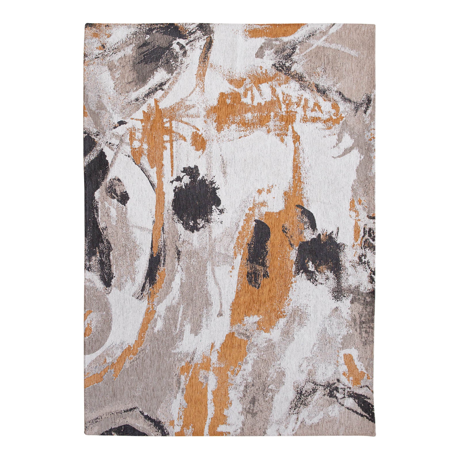 Dropouts vloerkleed Middle Of - geel - 280x390cm